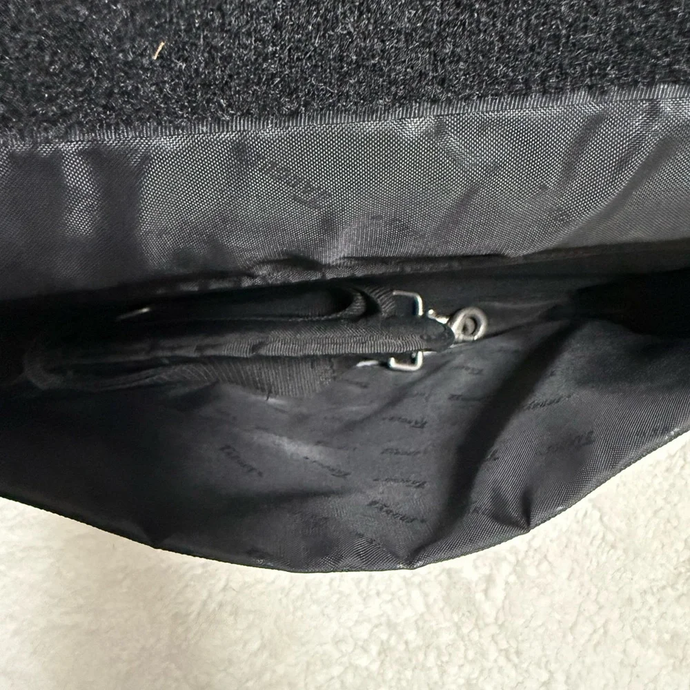 Vtg deadstock Targus Laptop Briefcase Y2K Office Core Minimalist Tech Bag Strap